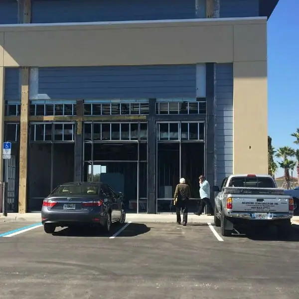 New construction of a Moe's Southwest Grill