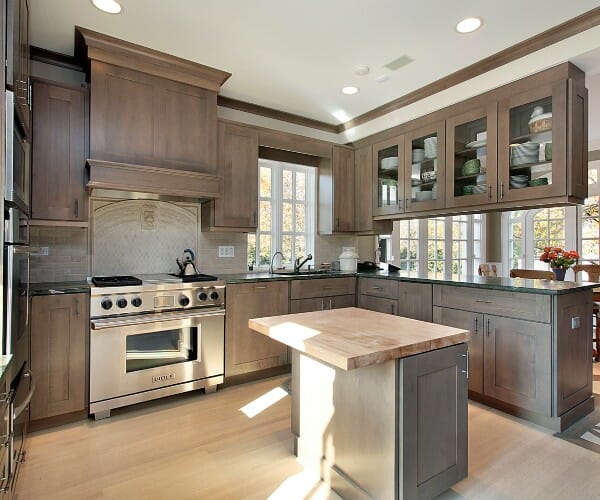 Newly remodeled modern kitchen